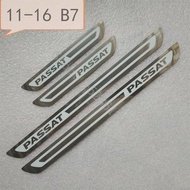 car Accessories For VW/Volkswagen Passat B5 B6 B7 B8 Stainless Door Sill Strip Stickers Scuff Plate