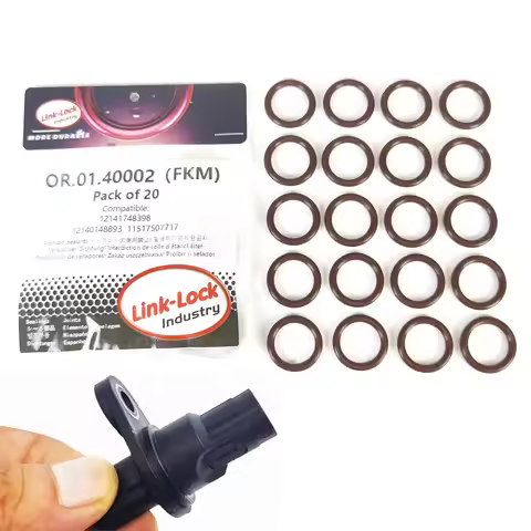 20PCS FKM Viton OR.01.40002 Engine Camshaft Sensor O-Ring Gasket 12141748398 12140148893 11517507717