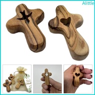 Alia Olived  Pocket Crosses  and Prayer Crosses Hand Held  Crosses Small Palms Size Crosses for Wome