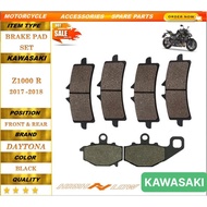 Front and rear brake pads Z1000-Z1000R 2014-2024 ZX 10R RR Ninja H2 H2R Ninja