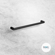 RIGEL Pebble Matte Black Towel Bar R-TB6908-BM