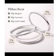 999 silver bracelet 30gr
