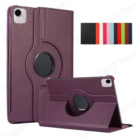 Funda For Honor Pad X9a Case 360 Rotating PU Leather Stand Cover For Coque Honor Pad X9a 2025 Tablet