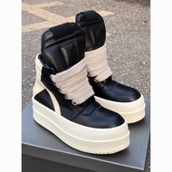 European American Trendy Shoes Thick-Soled High-Top Shoes ROFABLED Inverted Triangle Thick-Soled Sho