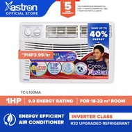 Astron Inverter Class 1 HP Aircon (window-type air conditioner-TCL-100MA) jhJ