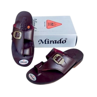 mirado sandal pria kulit asli 525 model jepit jempol sandal flip flop slide pria merek mirado kulit 