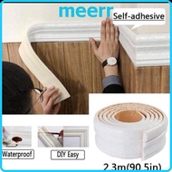 MEERR Wall Skirting Border, Door Frame Decoration Self Adhesive Wall Stickers,   Waterproof Line Ski
