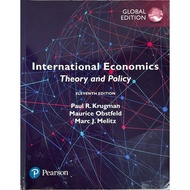 International Economics Theory and Policies 11th Edition 國際貿易理論與政策 原文書