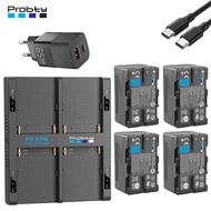 BP-U35 BP-U30 U30 Replacement Battery 3400mAh + PD 60W FAST Charger for Sony PXW-FS5 PXW FS7M2K X160