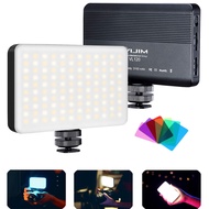 VIJIM VL120 LED Video Light on Camera, Mini Rechargeable 120 LED Photography Lighting Fill Lamp 3200