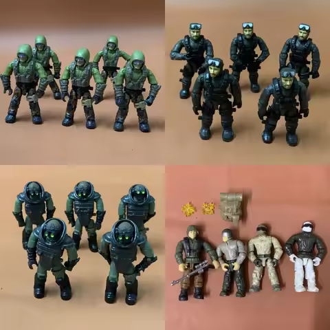 Mega Construx Black Series Call of Duty Infiltration Team Mercenary Navy Soldier Forces Figures Repl