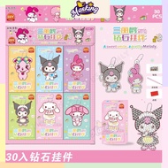 Sanrio Kuromi Diamond Sticker Hanging Pendant Kids Cartoon DIY Handmade Sticker Painting Blind Box 3