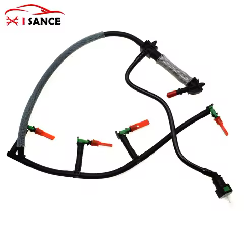 Car Fuel Return Leak Off Pipe W/ Clips Fit For Ford Transit MK7 MK8 2.2 RWD BK3Q9K022AG,1761932,8H4Q