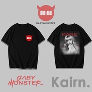 KAIRN - AHYEON BABYMONSTER T-SHIRT - PSYCHO PSYCHO BABYMONSTER TSHIRT/ FANSMERCH/