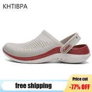 KHTIBPA 2022 New Sport Sandals For Men Original Crocs Sandals Summer Beach Shoes Slippers For Men