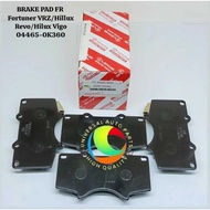 Brake Pad Front Fortuner VRZ / Hillux Revo / Hilux Vigo 04465-0K360