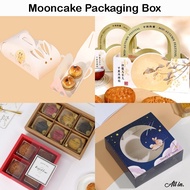SG Mooncake Box Rabbit Mooncake Packaging Box 4 Cavity 6 Cavity Mooncake Packaging Box Pastry Box