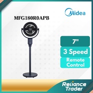 Midea 7" 3 Speed Circulation Fan with Remote Control MFG180R0APB