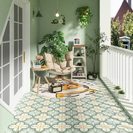 ✅Nordic Green Small Tile300x300Wall Tiles Bathroom Tiles Kitchen Floor Tiles Garden Balcony Antique 