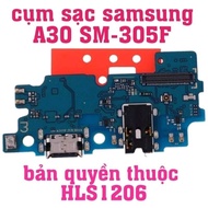 Samsung A30 SM-305F charging port assembly