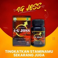 4-G Joss Original - 4G Joss Herbal Multivitamin Pria Tingkatkan Stamina ISI 30KAPSUL