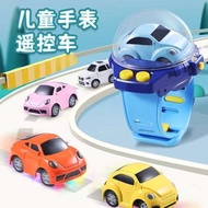 mini rc drift car Douyin dengan jam tangan sosial selebriti Internet yang sama, kereta kawalan jauh, kereta kawalan jauh mini elektrik kanak-kanak, mainan budak lelaki