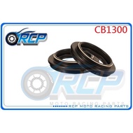 R RCP Front Fork Oil Seal Soil Anti-Dust Jacket High Pressure Double Spring CB1300 CB 1300 2003~2013