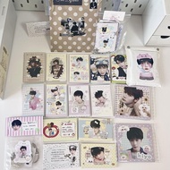 9.9 Sandalwood Healthy Times Rice Merchandise Free Matching set Photocard Square Card#9. 9 Sandalwoo