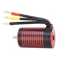 Aluminum Alloy 3660 Brushless Motor for 1/8 1/10 Remote Control Car Upgrade Parts (4200KV)