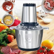 Multifunctional 4-Blade Stainless Steel Meat Grinder Large Capacity - Grind meat, grind garlic, grin