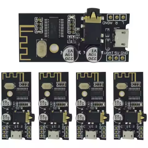 5PCS MH-M28 Wireless Bluetooth Audio Receiver Board Module HIFI DIY Amplifier Board Bluetooth 4.2 HI