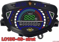 Đồng hồ điện tử Sirius lc135 led audi V3 lắp đặt như zin