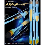 Fishing Rod - Shikari Milkist Carbon Spinning Rod BC 180cm 6-14lb 7-15lb 8-17lb Casting Galatama
