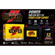 YOKOHAMA EFB ADVANCE Q85 CAR BATTERY 95D23L (STOP START)