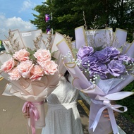 MAWAR [READY INSTANT] flower bouquet rose flower bouquet/ beautiful flower bouquet/ valentine flower