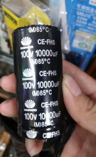 Standard DU 100v 10000 uf power filter capacitor
