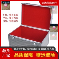 ST/💥Bank Aluminum Alloy Box Toolbox Password Bill Box Seal Box a Collection Receptacle Household File Storage Box 3J7G