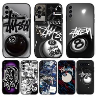 for Samsung A07 A17 A56 A36 A26 S25 Fe Edge Plus Ultra E4R4 Trendy fashion graffiti 9Y4 Fashion Blac