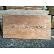 baru!! triplek cor mc 12mm 122x244cm / plywood cor meranti campur 12mm