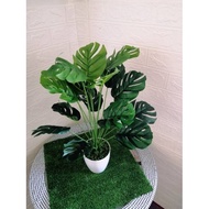 monstera artificial tree pokok monstera