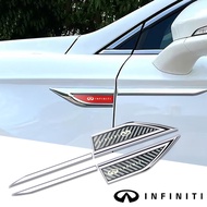 2pcs car accessory Side Doors Blade car stickers car accessories interiors for Infiniti performance 