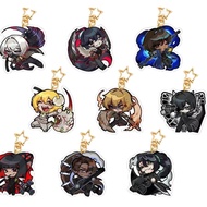 Limbus Company Anime KeyChain Faust Hong Lu Ishmael Sinclair Men Key