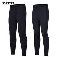 3mm Diving Pants ZCCO Men's and Women's Two-Piece Diving Suit Cold-Proof Thermal Top and Pants for S