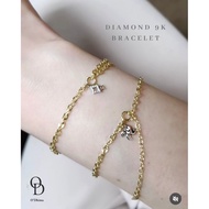 O'Dhima Diamond Bracelet 9k Gold (9OW0007)