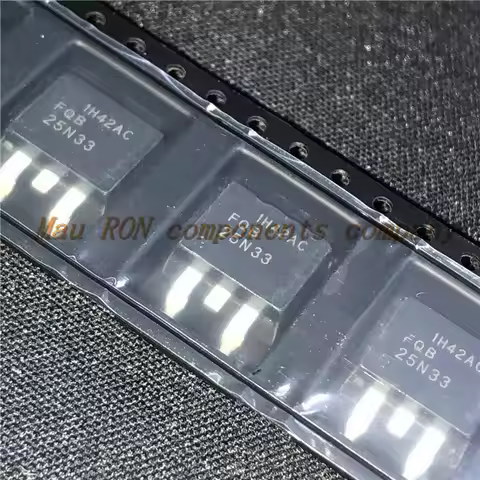 10PCS/LOT 25N33 FQB25N33 TO-263 Field Effect MOSFET 25A 330V N Channel