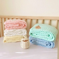 Monona 6-Layer Colored Bucket Bath Towel for Baby - 6-Layer Colored Bucket Milk Towel for Baby