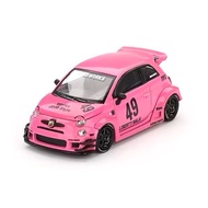 (STANDARD/BLISTER) MINI GT 1/64 #851 ABARTH 595 LB-WORKS X ABAS WORKS PINK