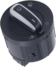 Car Headlight Switch Headlight Control Switch Fog Light Knob 3C8941431B For VW For Golf VI For Varia