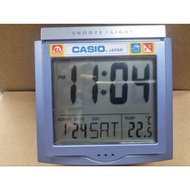 CASIO TEMPERATURE  DAY DATE DIGITAL  TABLE  ALARM  CLOCK