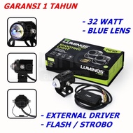 LAMPU LED TEMBAK SOROT LASER 2 WARNA LUMINOS Q2